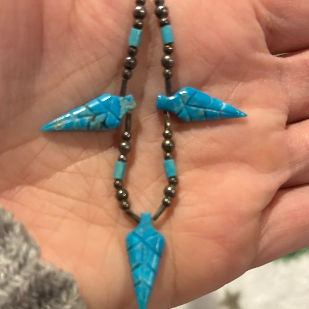 Turquoise Beaded Necklace